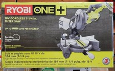RYOBI ONE+ 18V Cordless 7-1/4 in. Compound Miter Saw P553 (Tool Only) - NEW!