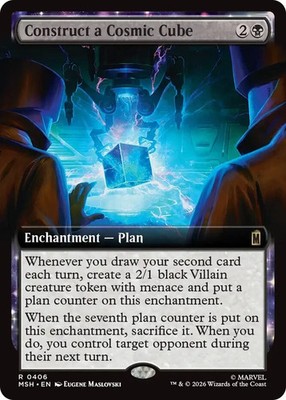 Construct a Cosmic Cube - Extended Art - Marvel Super Heroes - NM