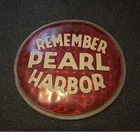 Authentic WW2 US Remember Pearl Harbor Pin Original Military Vintage Collectible