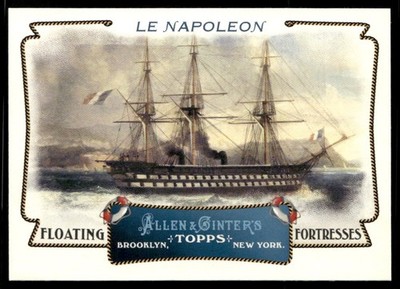 Le Napoleon 2011 Topps Allen & Ginter Floating Fortresses #FF8 Z1