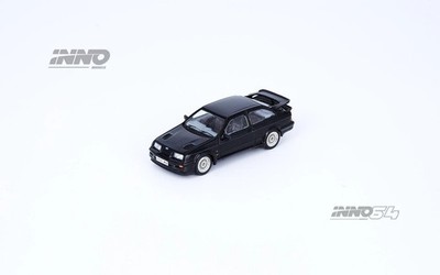 1/64 Ford Sierra RS500 Cosworth Black Model Car By Inno Models IN64-RS500-BLA