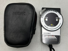 Sekonic Multi-Lumi Camera Exposure / Light Meter Model L-248 w/ Case Tested