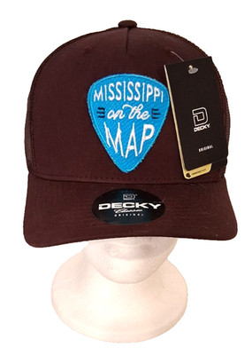 Decky Classic Original Burgundy Snapback Baseball Cap NWT