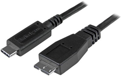 STARTECH - USB 3.1 Gen 2 (10Gb/s) USB-C to USB 3.1 Micro B Plug Lead, 1m