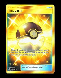 Ultra Ball 161/149 Sun & Moon Base Set Secret Rare