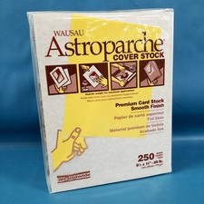 NEW Astroparche Natural Cover Premium Card Stock 65lb 250 Sheets 8.5x11 #27428