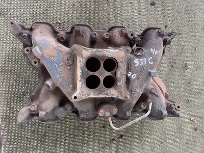 1968   73 Ford Mustang Ansaugspinne 351 Cleveland  351C V8 Intake D0AE-9425-L