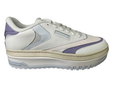 Reebok Women Sneaker Casual Style 100201427 Club C Extra Chalk Purple Size 11 M