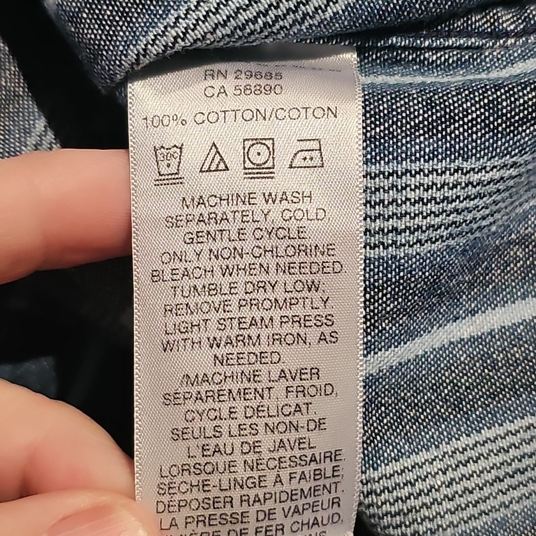 Pendleton Western Vertical Striped Blue Shirt Men… - image 13