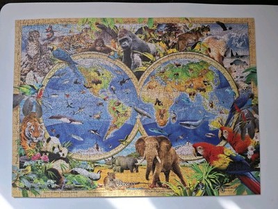 Hochwertiges Holzpuzzle 1000 Teile * Wooden * wie neu
