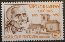 FRANCE - Vianney Curé d'Ars - 1986 - YT2418