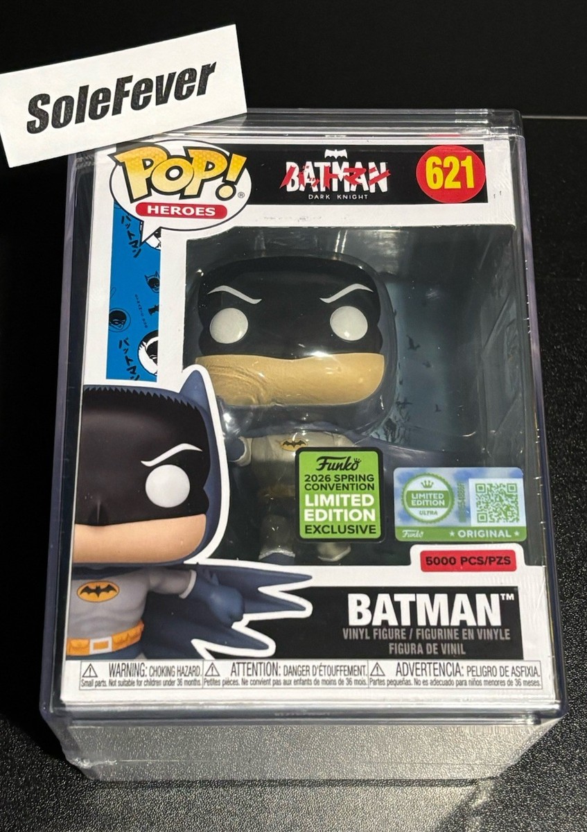 Funko Pop! DC Dark Knight Batman #621 2026 ECCC Exclusive LE Ultra