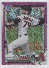 2021 Bowman Chrome Prospects Fuchsia Shimmer Refractor 110/199 Bryce Jarvis 0v0m