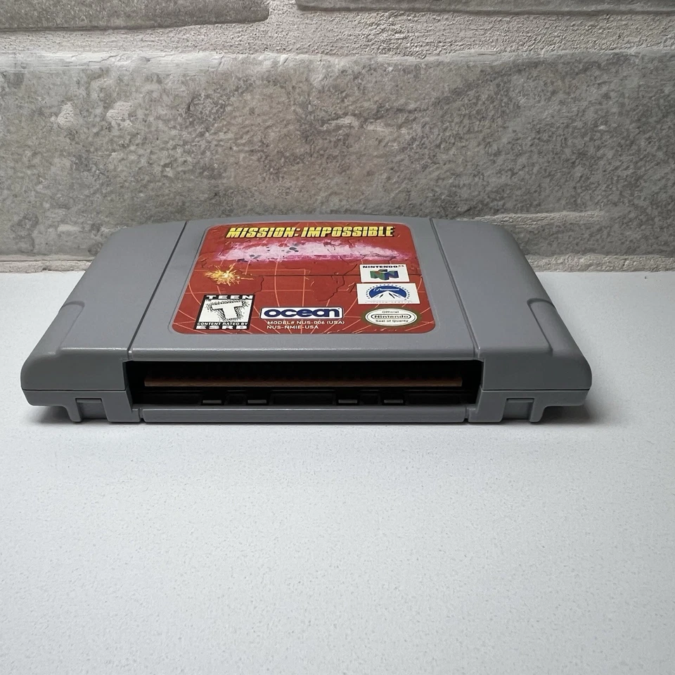 Mission: Impossible - Nintendo 64 N64 - Game Cartridge Only - TESTED - Image 4 of 4