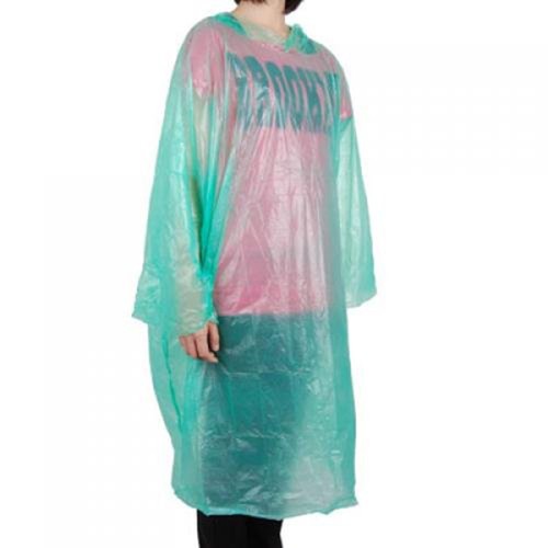 10 Stück tragbare und Einweg-Regenmäntel für Reisen im Freien (zufällige Farbe) - Bild 12 von 12