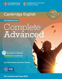 Complete Advanced Students Book without Answers with CD... | Buch | Zustand gut