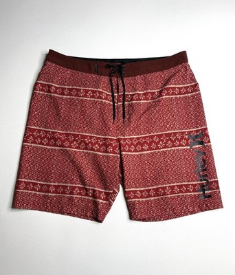 Hurley Phantom Board Shorts Swim Trunks Mens Size 38* Tag Reads 36
