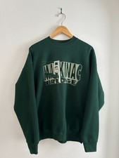 Vintage Mackinac Bridge Michigan Crewneck Sweatshirt Green Size Xlarge 90's
