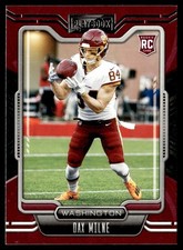 2021 Panini Playbook Dax Milne Rookie Washington Football Team #200