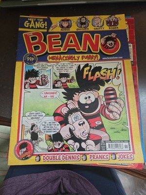 Lot #5 Of 10 BEANO Comics 2007-2008