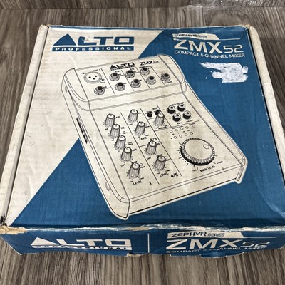 Alto Professional ZMX52 5-Channel Compact Mixer #X2 | eBay