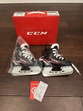 CCM JetSpeed FT 340 Skates Size 9Y US/26 EUR Youth Hockey Ice Skates NEW