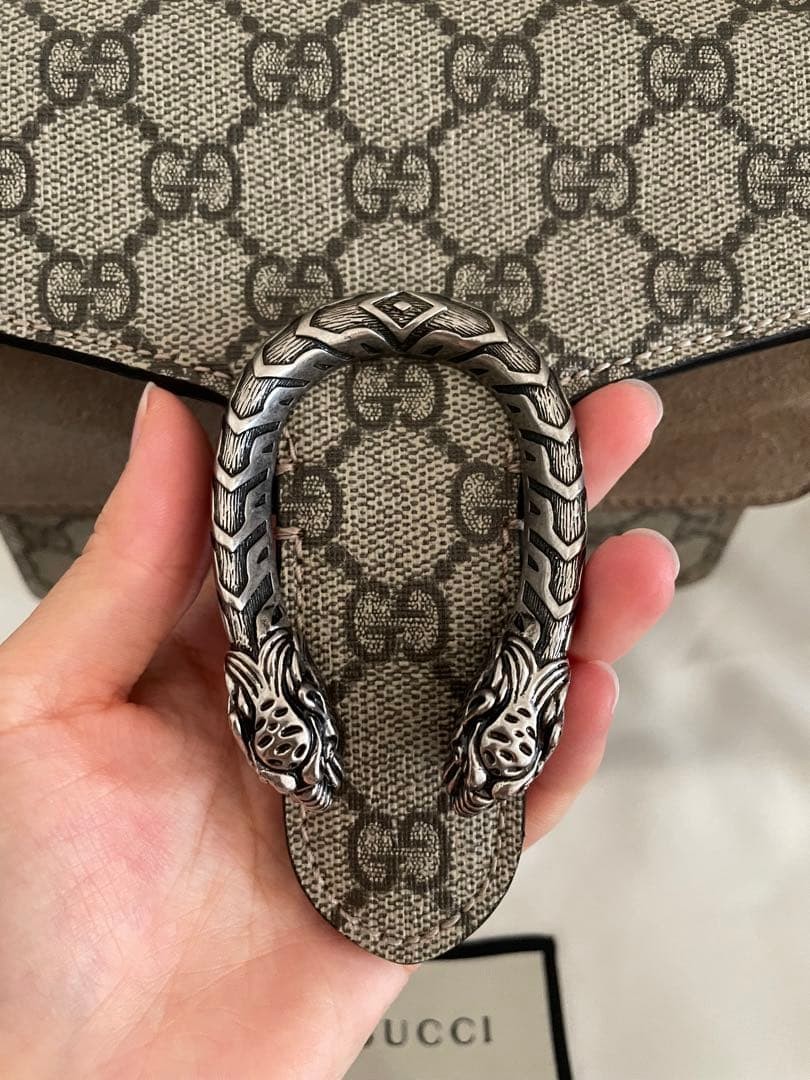 GUCCI Dionysus GG Supreme Mini Bag Gift Present 0822b — image 3