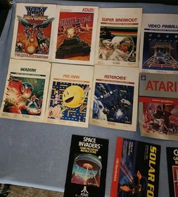 Atari 2600 System Bundle with Console, 24 Games, Joystick, Paddles, and More LOT