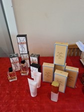 5 x ESTÉE LAUDER & 5 x YVES ST LAURENT LIBRA = 10 EMPTY BOTTLES & BOXES