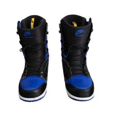 Nike Vapen Snowboard Boots Mens Size 10.5 Black Royal White | eBay