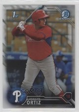 2016 Bowman Chrome Prospects Refractor 390/499 Jhailyn Ortiz #BCP31 s3g