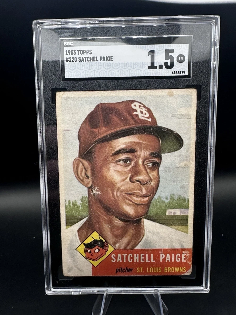 Satchel Paige 1953 Season Baseball Cards for sale | eBay