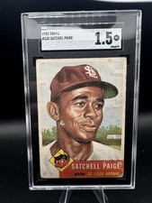 1953 Topps Satchel Paige SGC 1.5