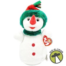 Ty Beanie Babies Snowgirl the Snow Woman Christmas Plush 2000