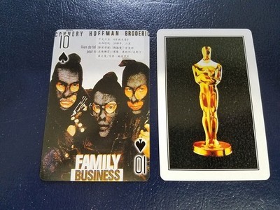 Sean Connery Dustin Hoffman M Broderick Family Business Hollywood Playing Card