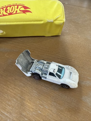 #ad #ad Hot Wheels Redline Ford J Car 1967 White Sweet 16 Made In Hong Kong $55.00
