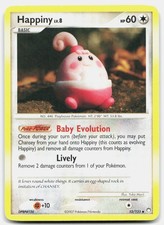 Happiny 52/123 Uncommon Mysterious Treasures Pokemon Lightly Played