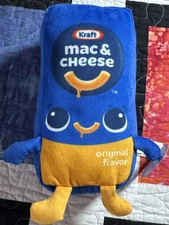Kraft Mac & Cheese Box Fiesta Stuffed 8” Plush Toy New