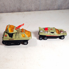 Matchbox Lesney 1977 Adventure 2000 Crusader, Flight Hunter Lot of 2 Diecast