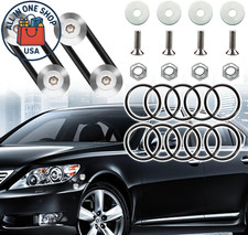 Universal Quick Release Bumper Kit for Front and Rear - Silver Fasteners