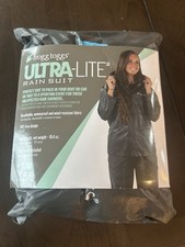 Frogg Toggs Ultra Lite2 Rain Suit Waterproof &Wind Resistant Fabric Size S/M NEW