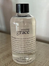 PHILOSOPHY AMAZING GRACE PERFUMED BODY SPRITZ 8 FL OZ ~ BRAND NEW SEALED  NOPUMP