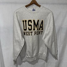 Vintage Champion USMA West Point Sweatshirt Sz L Made in USA Military Academy