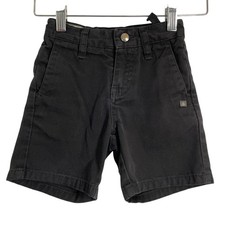 Volcom Little Boys "Corpo Class" Chino Shorts Toddler Black 2T
