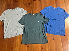 Burberry Brit Shirt Lot of 3 Medium T Shirts Blues  Short Sleeve