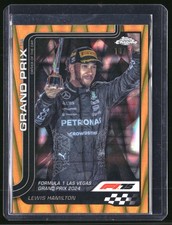 2025 Topps Chrome Formula 1 F1 Lewis Hamilton Gold RayWave 10/50 #143