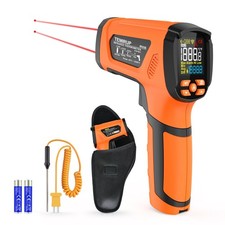 Infrared Thermometer Temperature Gun, 40  3632  , High Temp Thermometer with Th...
