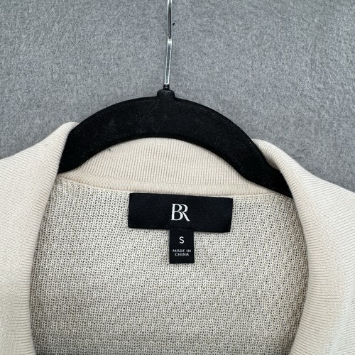 Polo Banana Republic uomo taglia S panna cotone maglione maglia manica corta - Foto 3 di 11