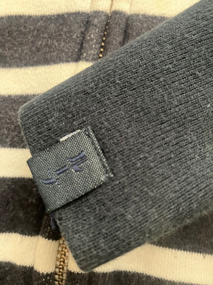 Loopwheeler LOWERCASE Edifice Border Zip Parker H… - image 4