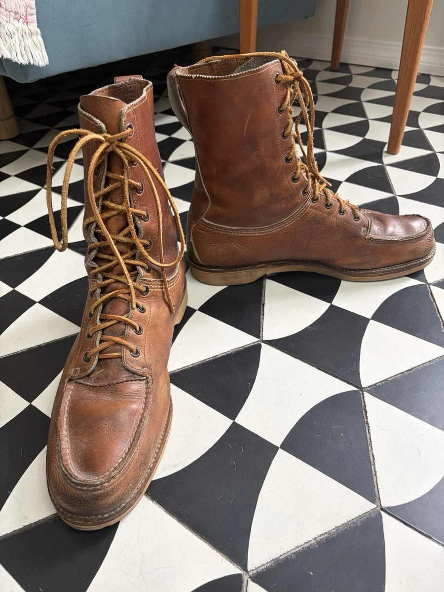 Leather Vintage Boots for Men for sale | eBay